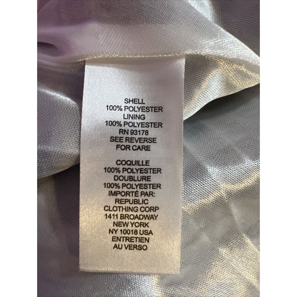 NWT Tahari Skirt Women Plus Size 2X/2TG Ivory/Grey Abstract Print Zipper Lined - Picture 4 of 11